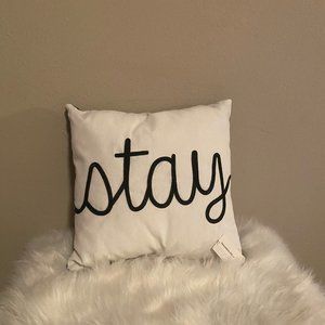 Stay pillow 12x12 inches